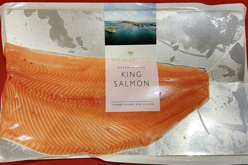 Fresh NZ Salmon Fillet (Skin On, Bone Out)